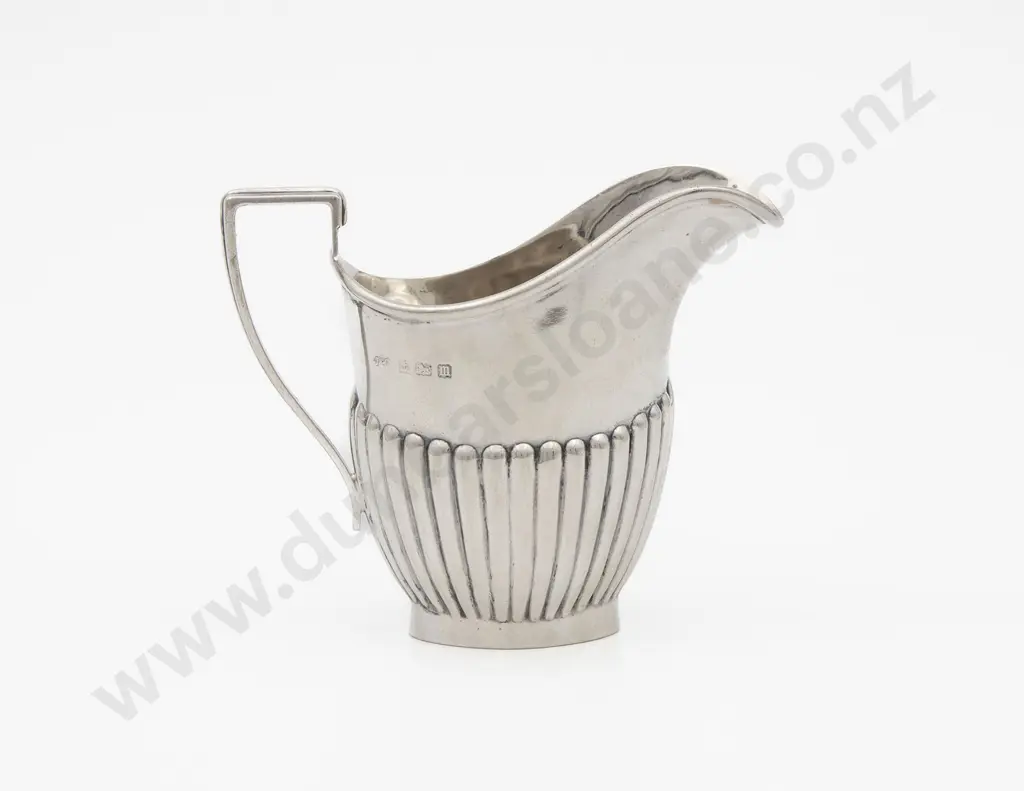 Geo V S/S Cream Jug Image 1++