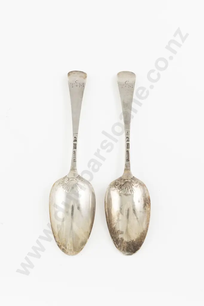Pair Geo II S/S Tablespoons Image 1++