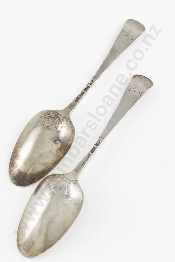 Pair Geo II S/S Tablespoons Image 1++