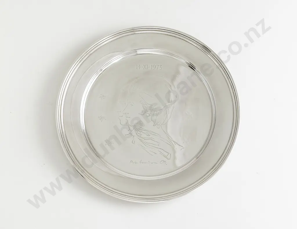Boxed QEII S/S Royal Commemorative Limited Edition Plate Image 1++