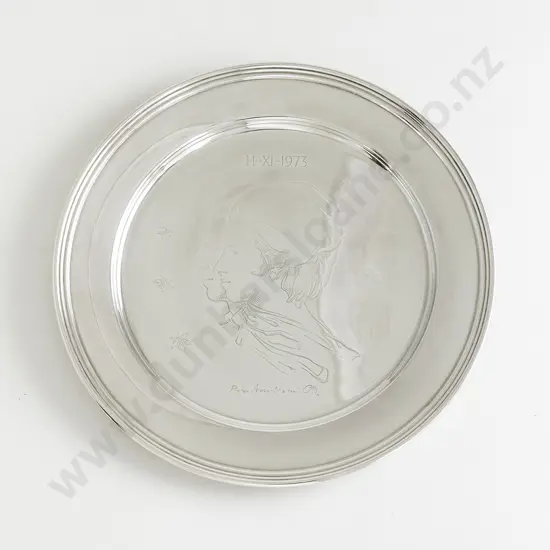 Boxed QEII S/S Royal Commemorative Limited Edition Plate