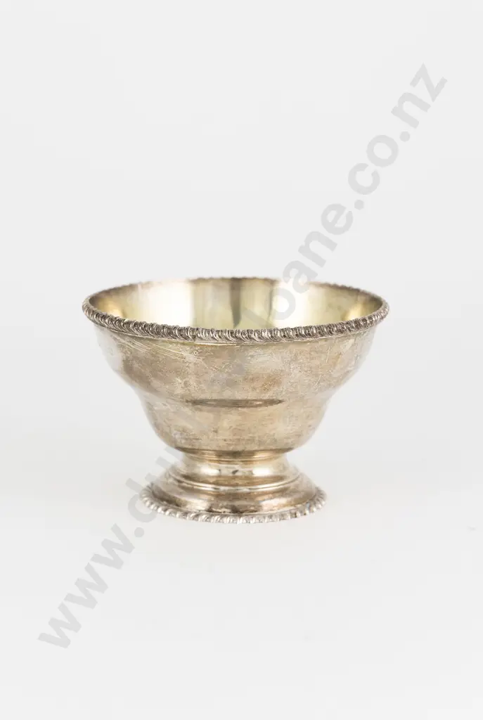 QEII S/S Footed Circular Sugar Bowl Image 1++