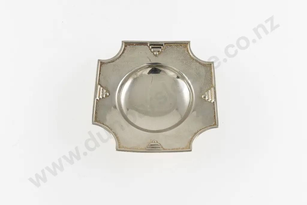 Geo V Art Deco S/S Bon Bon Dish Image 1++