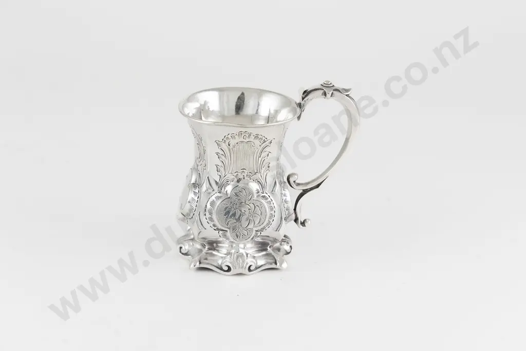 Vict S/S Christening Mug Image 1++