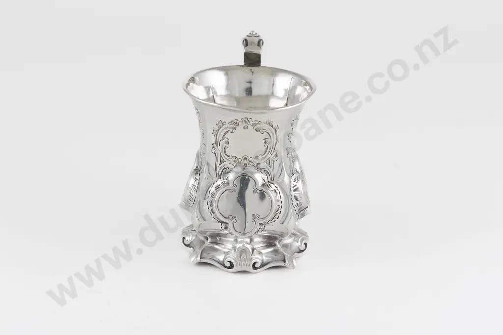 Vict S/S Christening Mug Image 1++