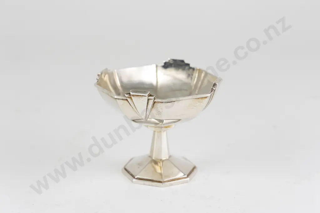 Art Deco S/S Bon Bon Dish Image 1++
