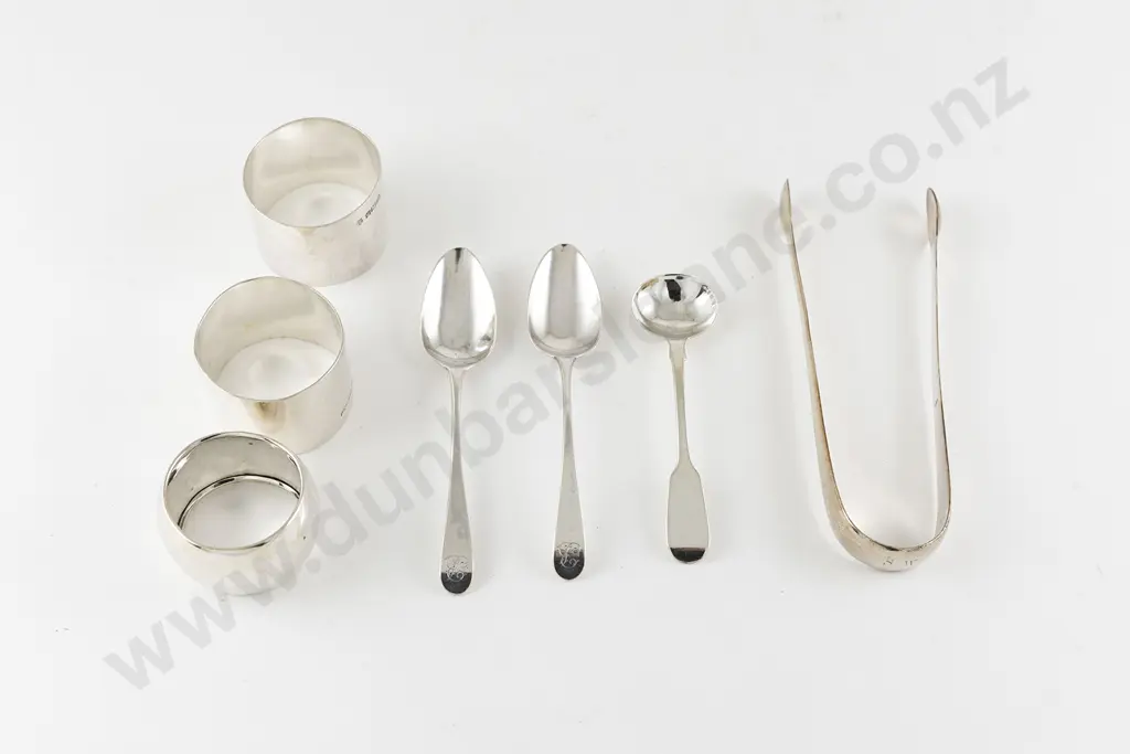 Three S/S Napkin Rings Image 1++