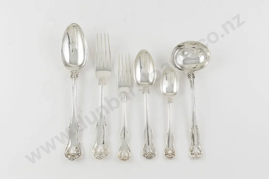 Fine Quality Vict 64pce S/S Kings Husk Pattern Suite Of Cutlery Image 1++