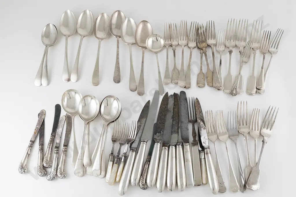 Qty Of Mixed S/S & S/Plate Cutlery Image 1++