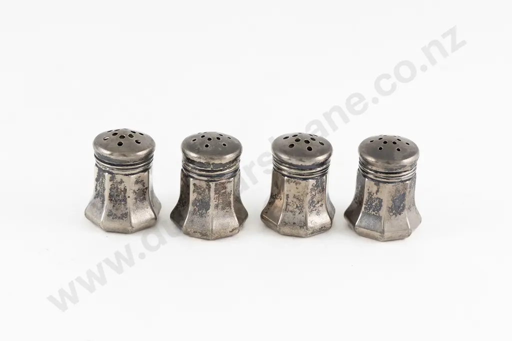 Set Of Four Cartier S/S Pepperettes Image 1++