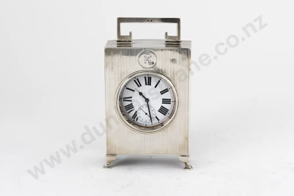 Geo V S/S Pocket Watch Stand & Large Pocket Watch Image 1++