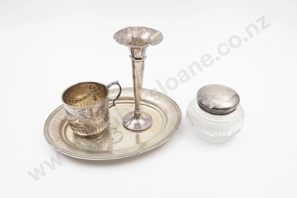 Vict S/S Christening Mug Image 1++