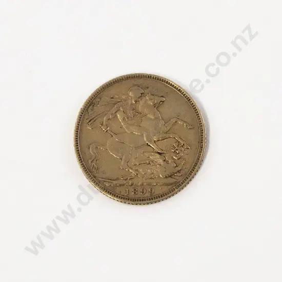 1899 Gold Sovereign