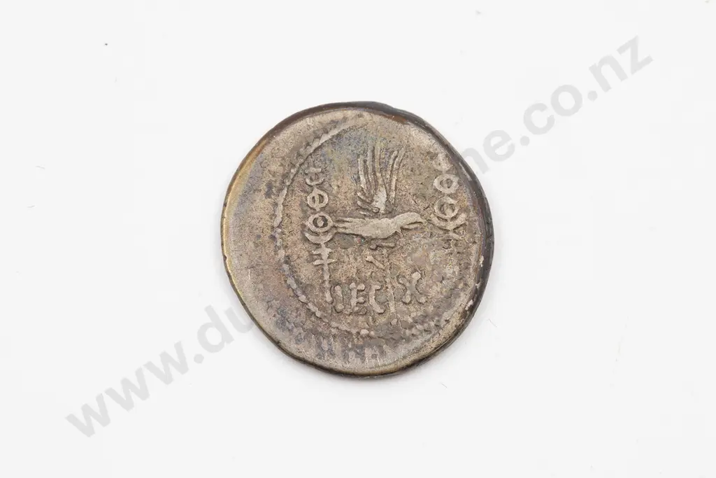 Mark Antony Ancient Roman Silver Coin Image 1++
