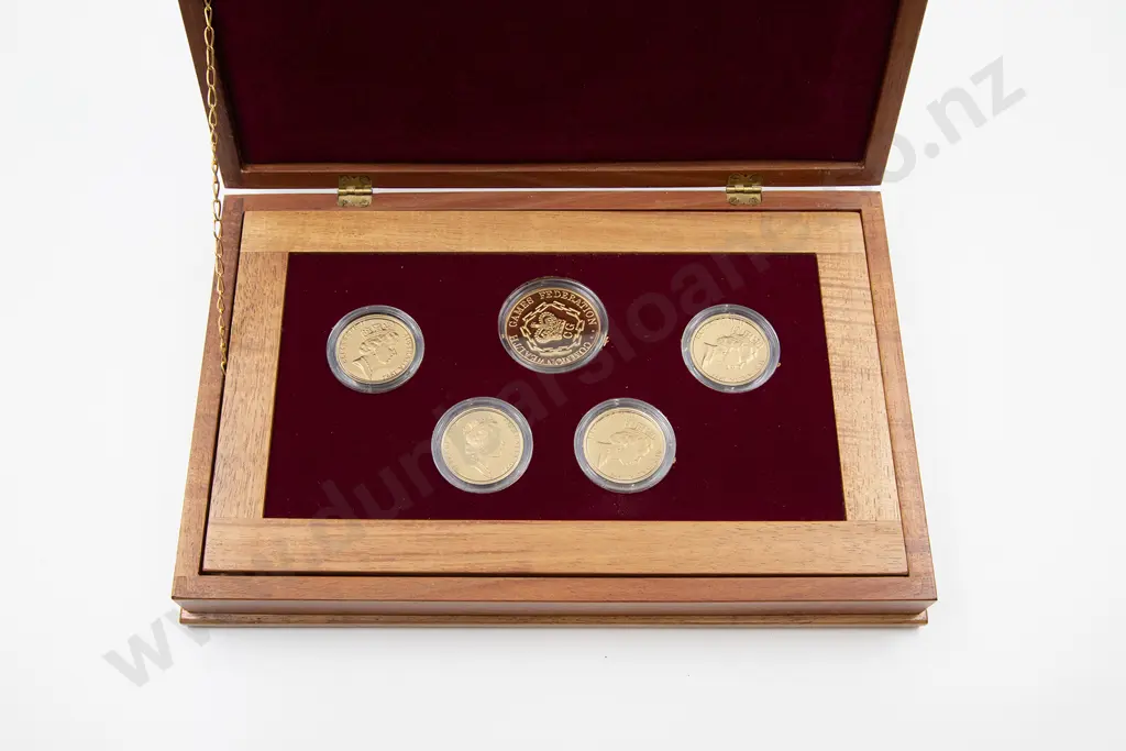 Royal Australian Mint The Royal Ladies Five Gold Medallions Image 1++
