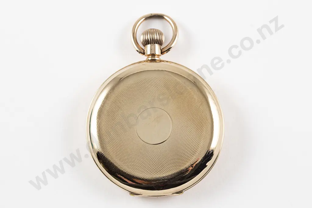 Omega 9ct Hunter Cased Lever Wind Pocket Watch Image 1++