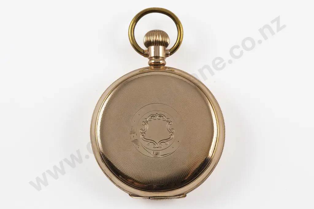 Rolex 15 Jewel Gold Plated Hunter Cased Lever Wind Pocket Watch Image 1++