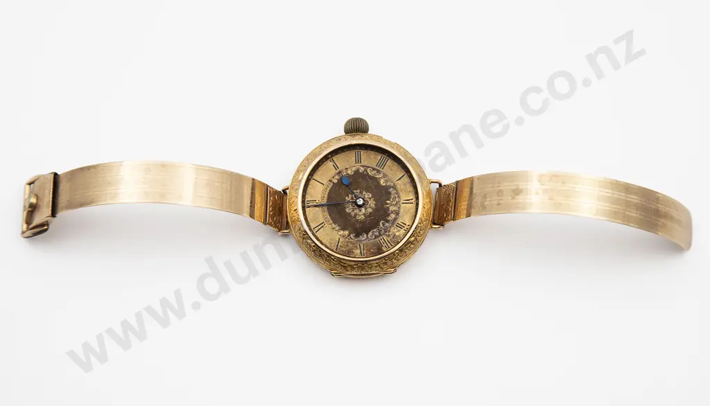Baume Longines 18ct Open Face Lever Wind Small Pocket Watch Image 1++