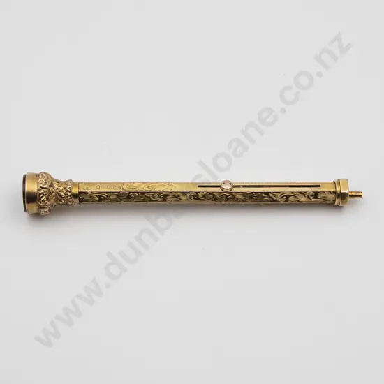 9ct Fine Propelling Dip Pen/Pencil