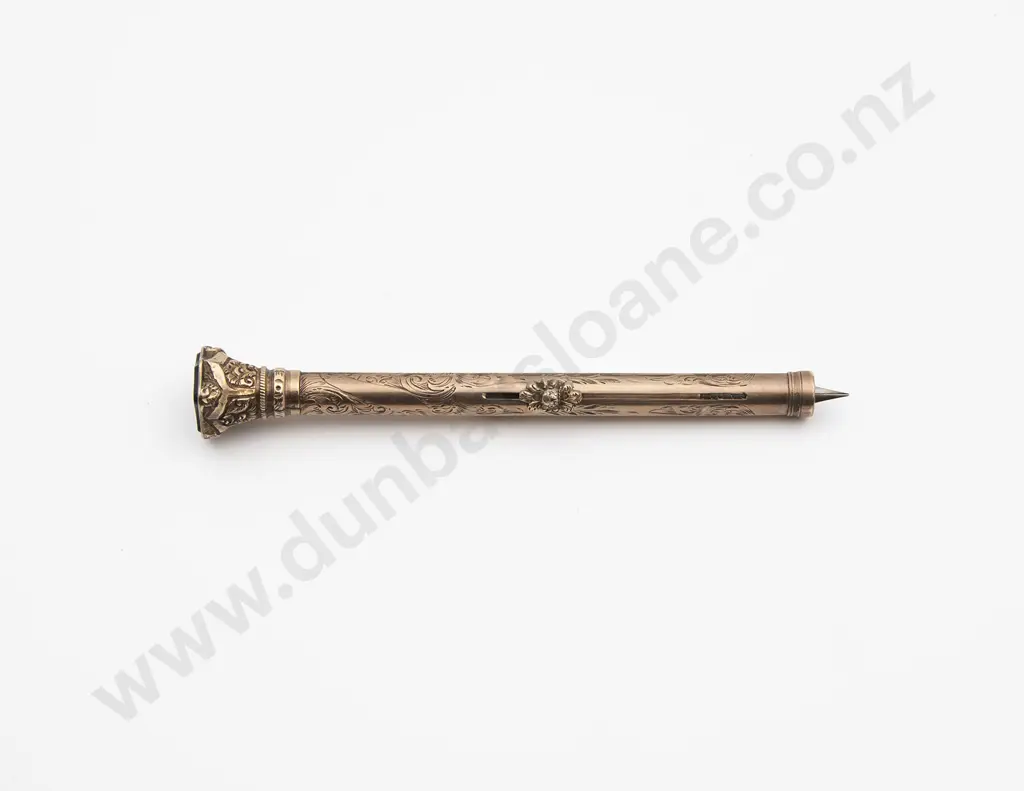 9ct Propelling Dip Pen/Pencil Image 1++
