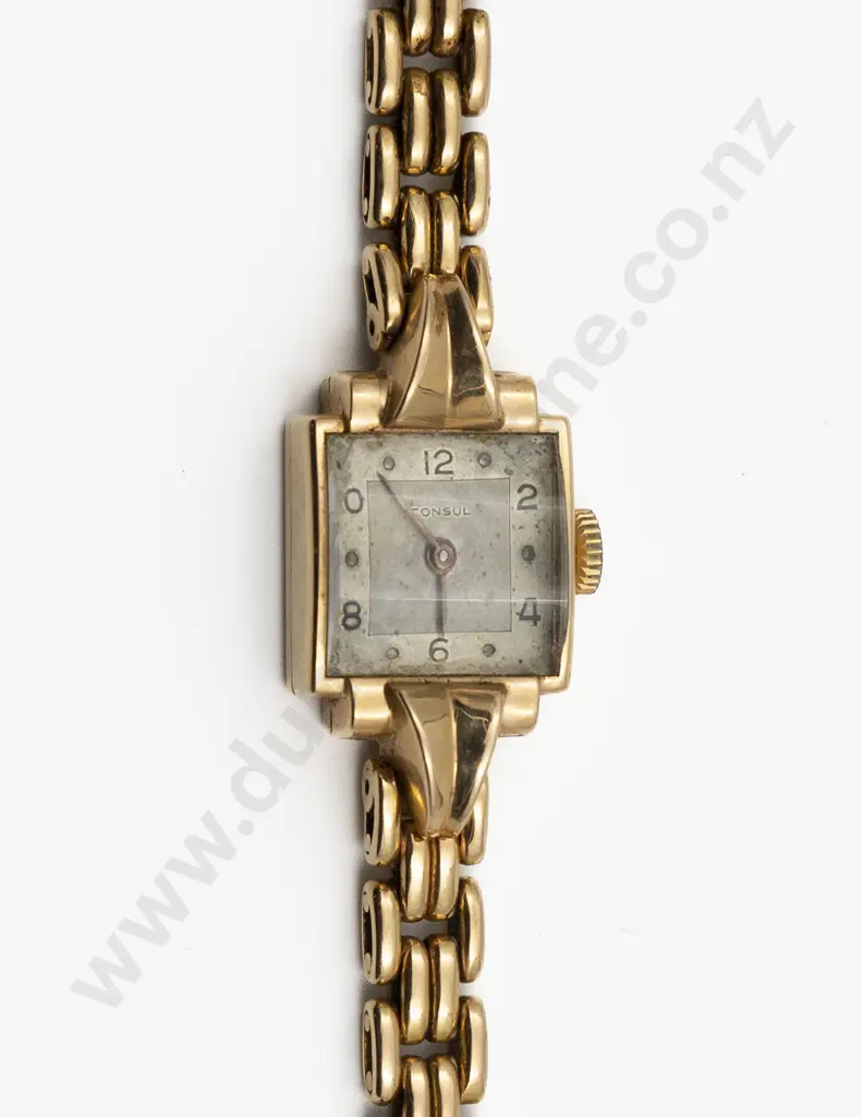 All 18ct Consul Ladies Wrist Watch Image 1++