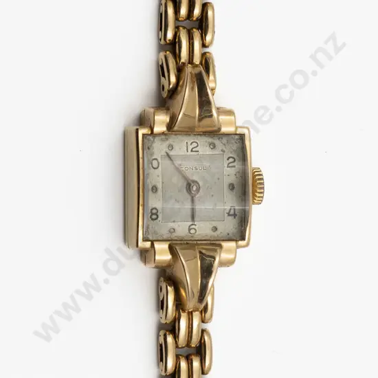 All 18ct Consul Ladies Wrist Watch