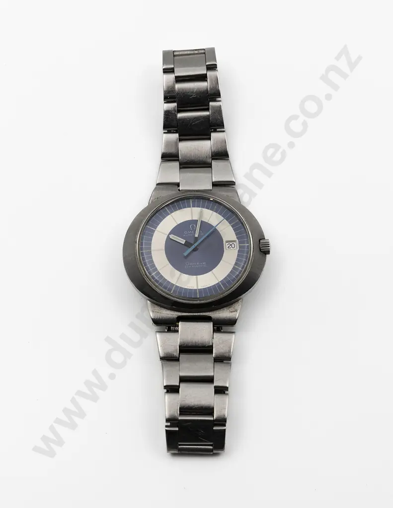 C1970 Omega Geneve Dynamic 'UFO' Gents Swiss Automatic Wrist Watch Image 1++