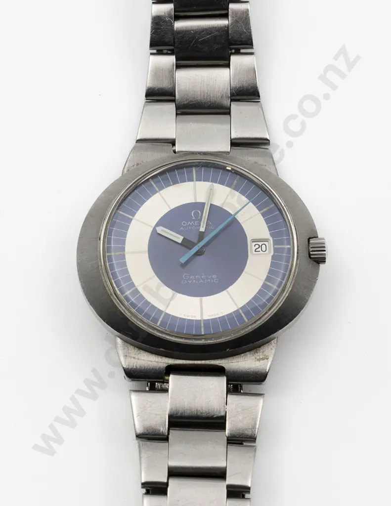 C1970 Omega Geneve Dynamic 'UFO' Gents Swiss Automatic Wrist Watch Image 1++