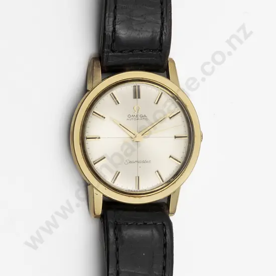 Vintage Omega Automatic Seamaster Stainless Steel Gents Wrist Watch