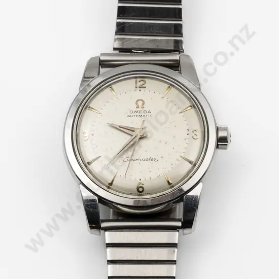 Omega Automatic Seamaster Stainless Steel Gents Wrist Watch