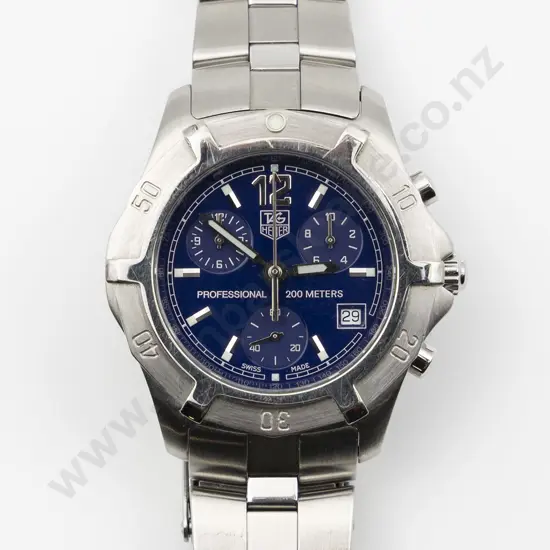 Tag Heuer Professional 200 Meters Aquaracer Quartz Chronograph Gents Wrist Watch