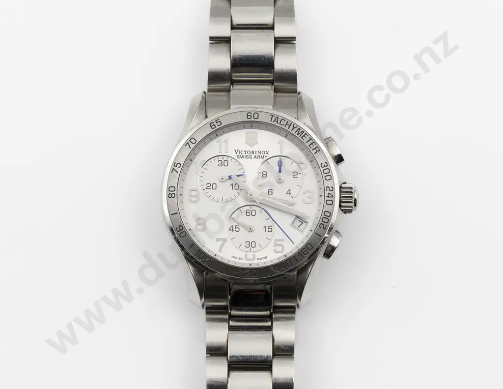 Victorinox Swiss Army Quartz Chronograph Gents Wrist Watch Image 1++