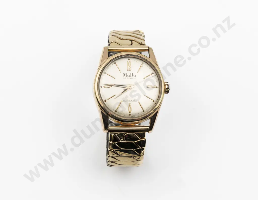 Early C1960's MuDu 30 Jewels Doublematic Gents Wrist Watch Image 1++