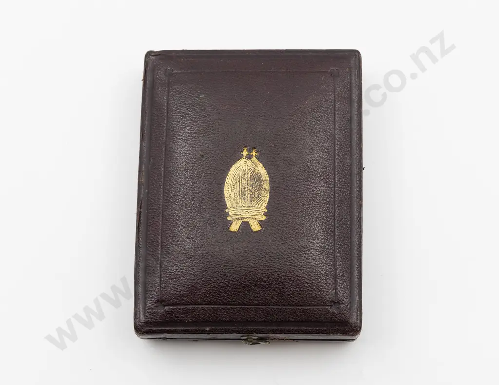 Bishop George Augustus Selwyn's Ecclesiastical  Brass Engraved Seal Image 1++
