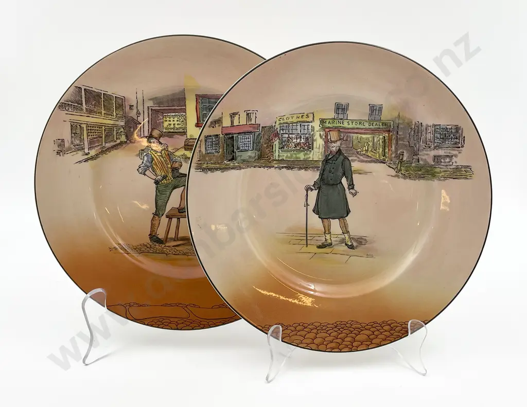 Two RD Dickensware Plates Image 1++