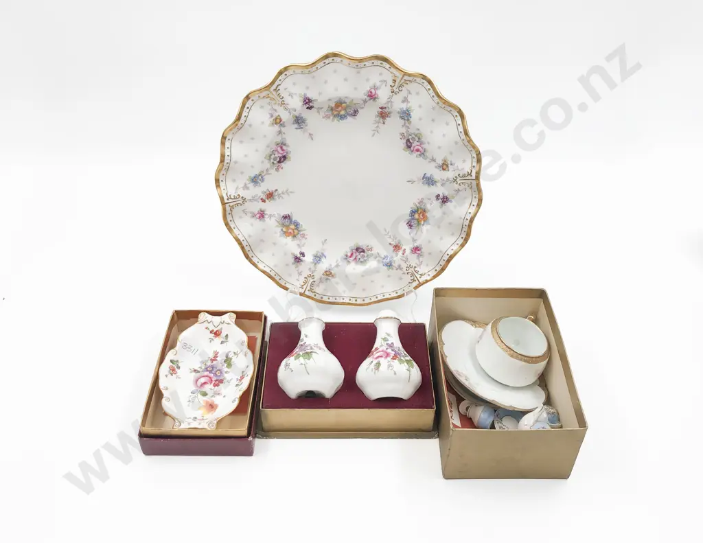 RCD Sandwich Plate Pin Dish (boxed) & Salt and Pepper (boxed) Image 1++