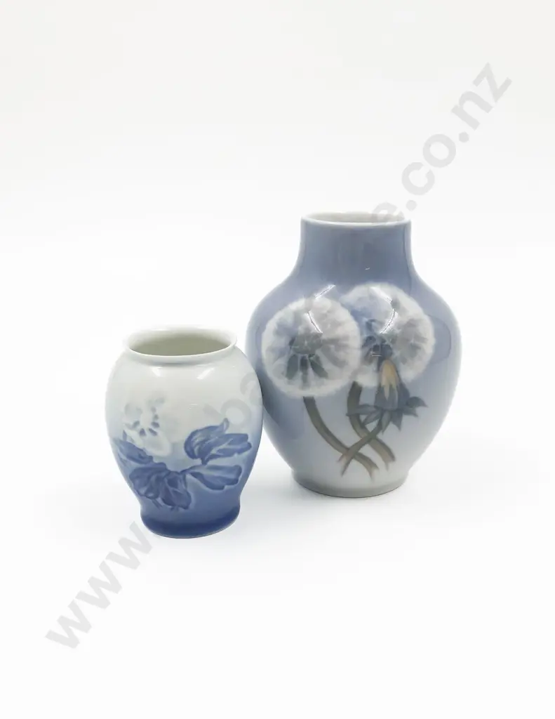 Royal Copenhagen Bud Vase & B&G Ovoid Bud Vase Image 1++