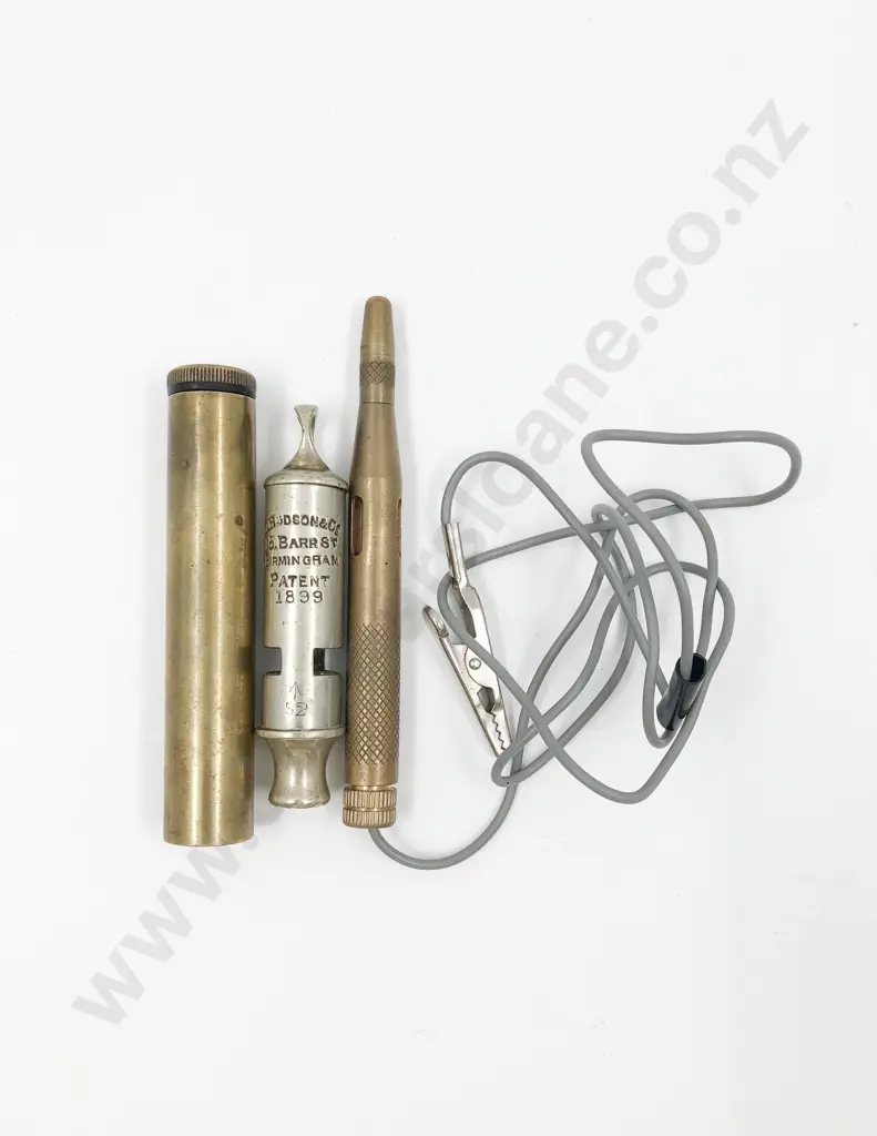 Vintage Whistle Together With Two Others Image 1++