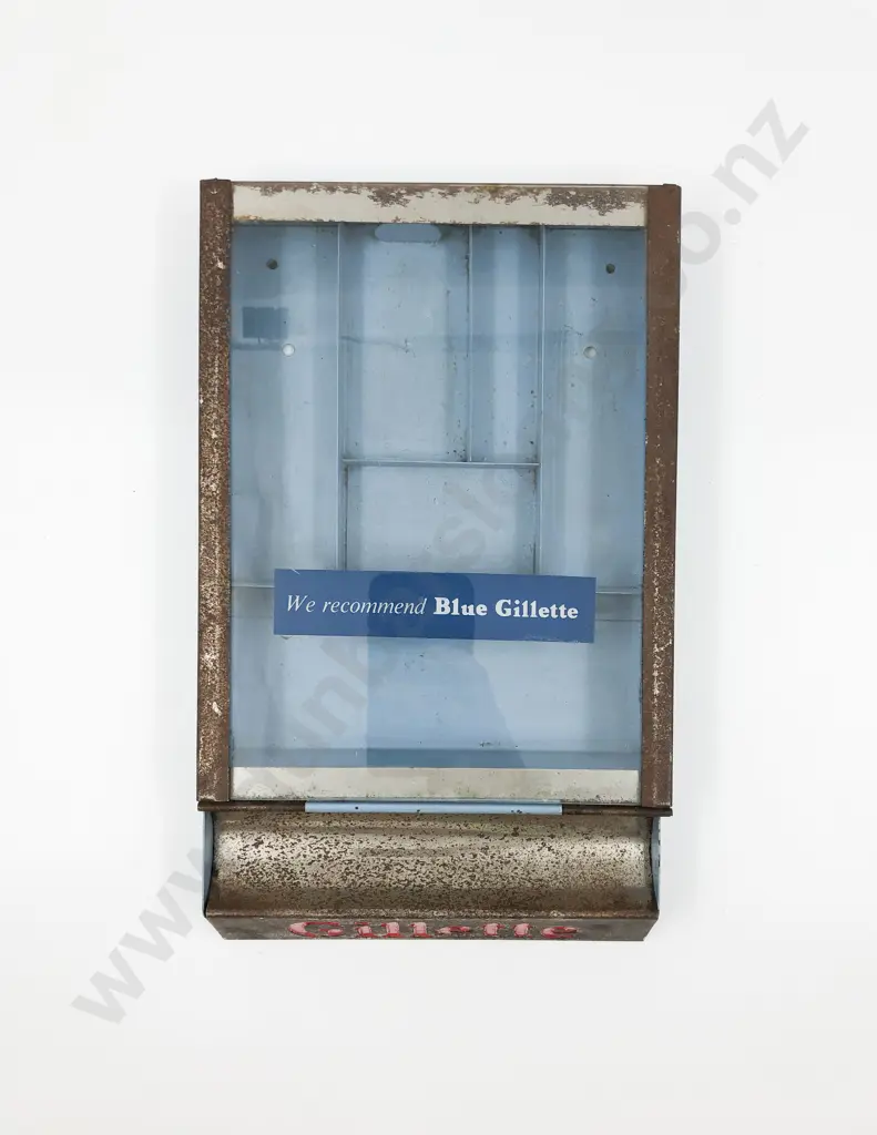Vintage Gillette Shaving Case Image 1++