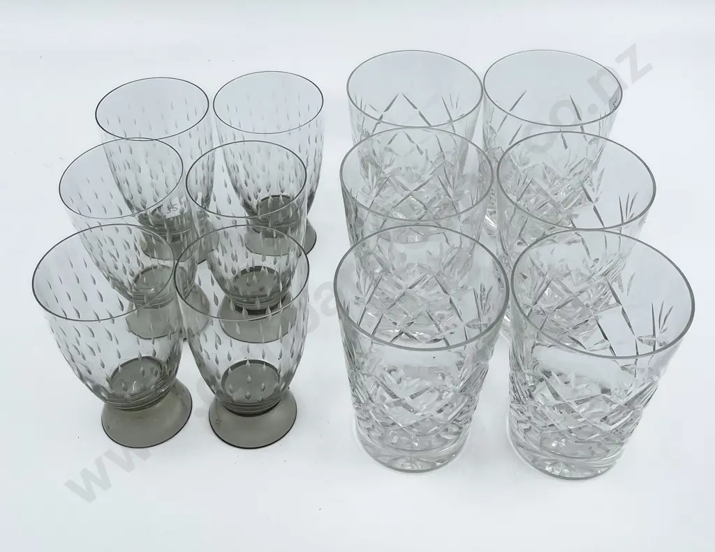 Six Rosenthal Glasses Together With Six Crystal Tumblers Image 1++