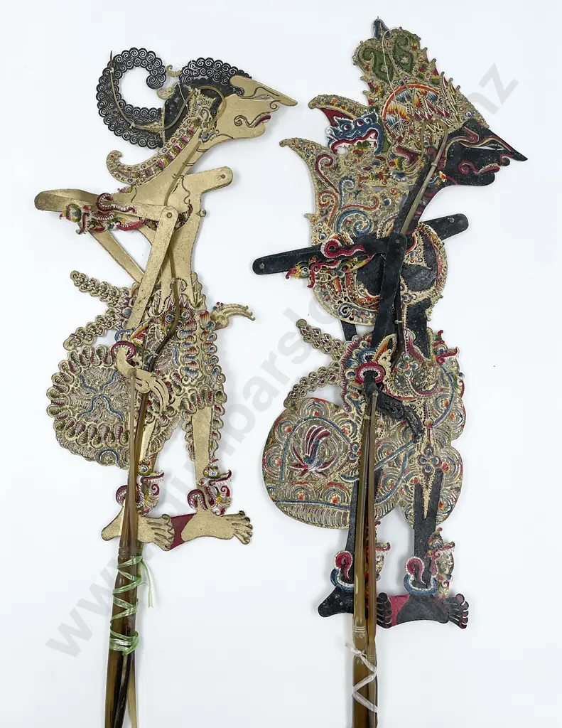 Two Thai Theatre Puppets Image 1++