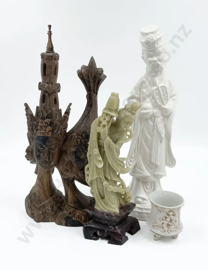 Three Asian Figures Etc. Image 1++