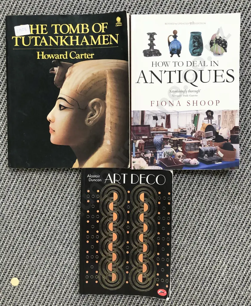 Three Assorted Books Including Art Deco Reference Image 1++
