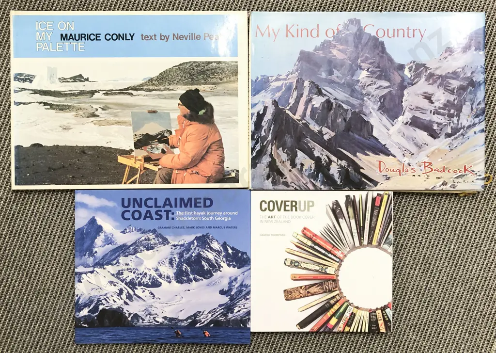 Four Assorted Nonfiction Books Incl. My Kind of Country by Douglas Badcock Image 1++