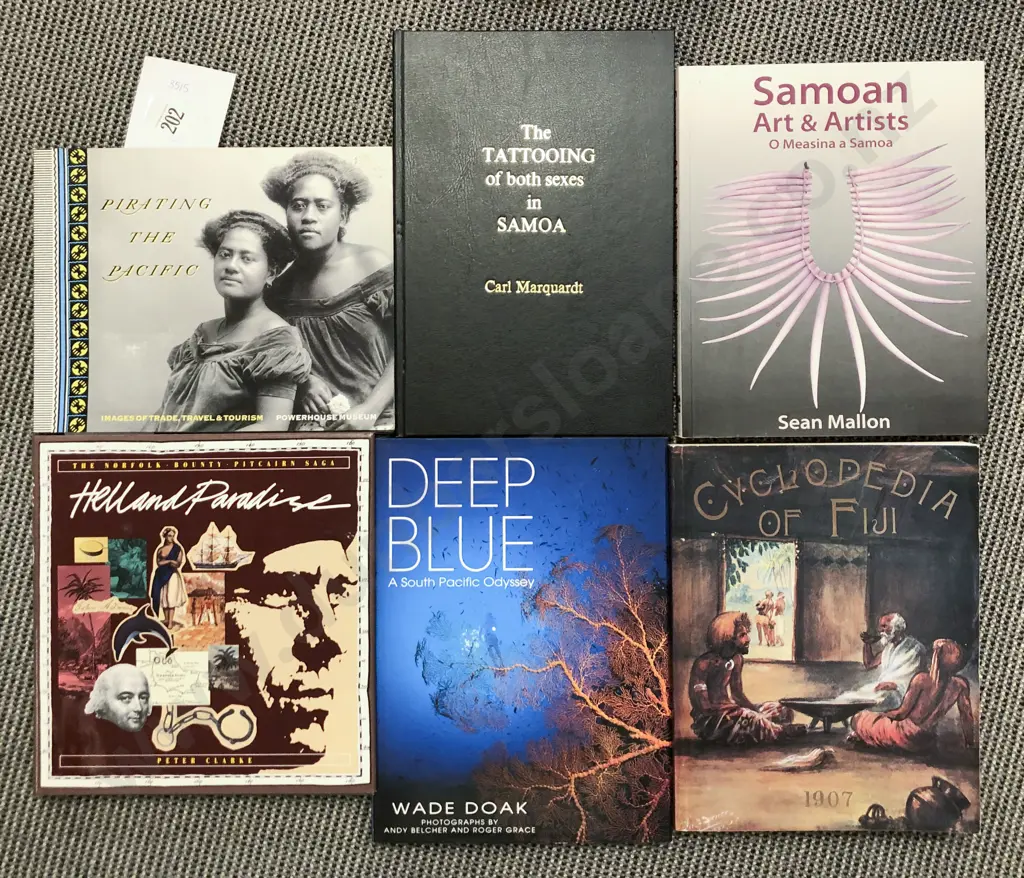 Six  Assorted Pacific-Related Nonfiction Books Incl. Pirating The Pacific Image 1++