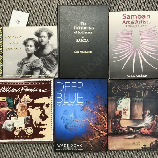 Six  Assorted Pacific-Related Nonfiction Books Incl. Pirating The Pacific