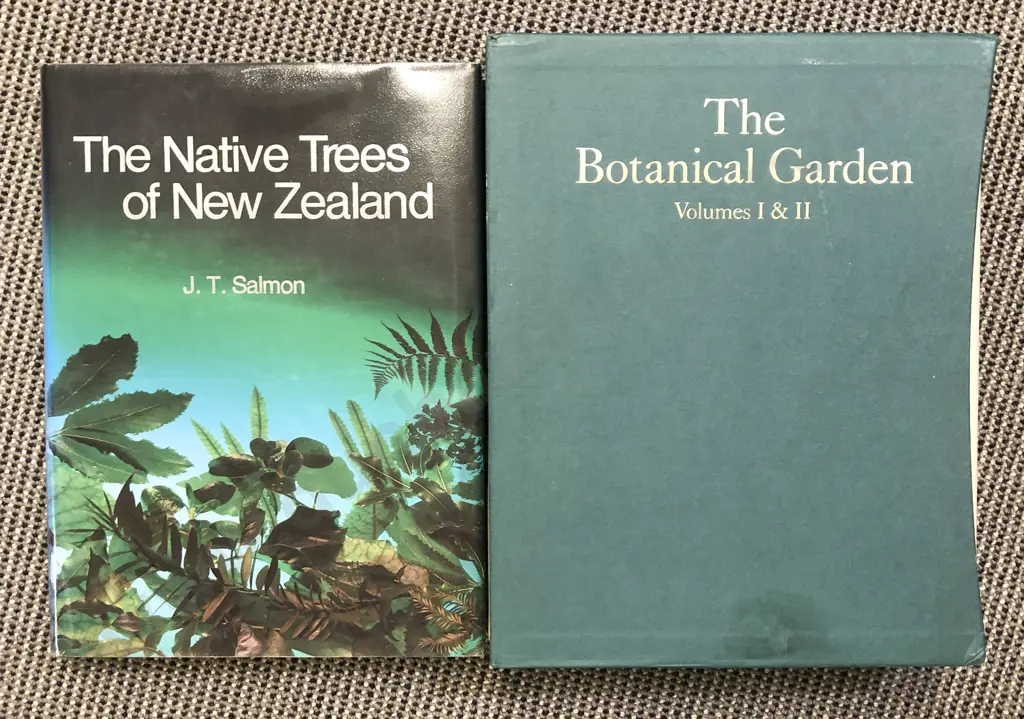 The Botanical Garden Vols 1-2 Together With The Native Trees of New Zealand Image 1++