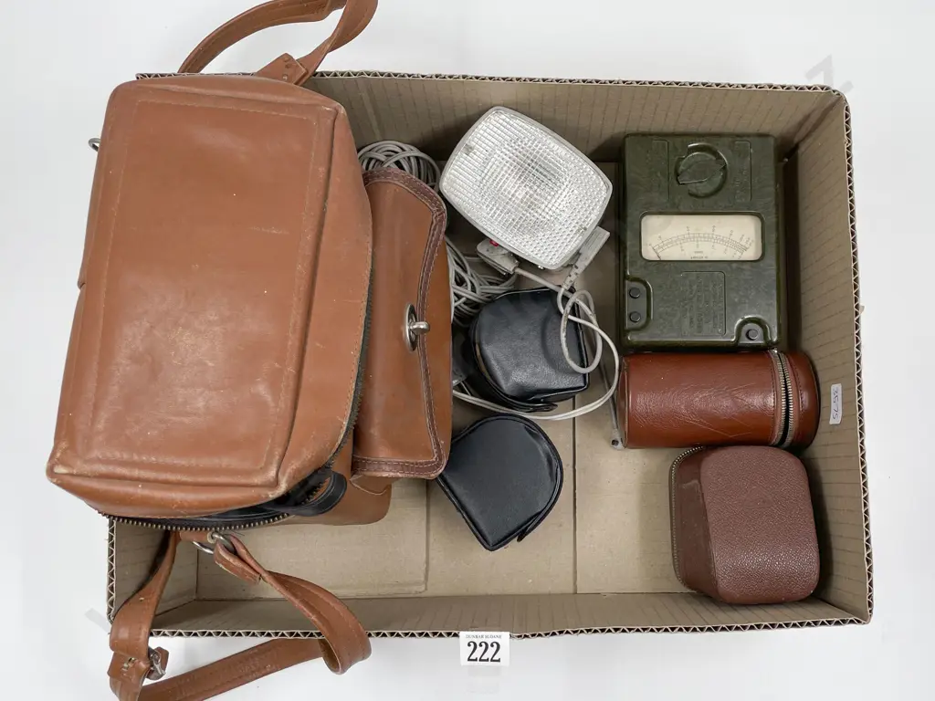 Box of Assorted Camera Accessories Image 1++