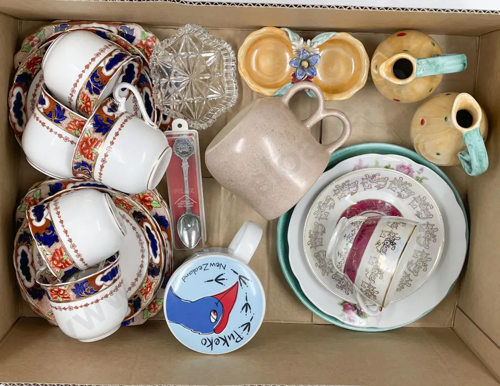 Box of Assorted China Etc. Image 1++