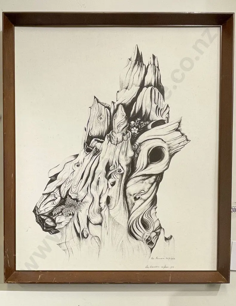 Rei Hamon Signed Print Image 1++